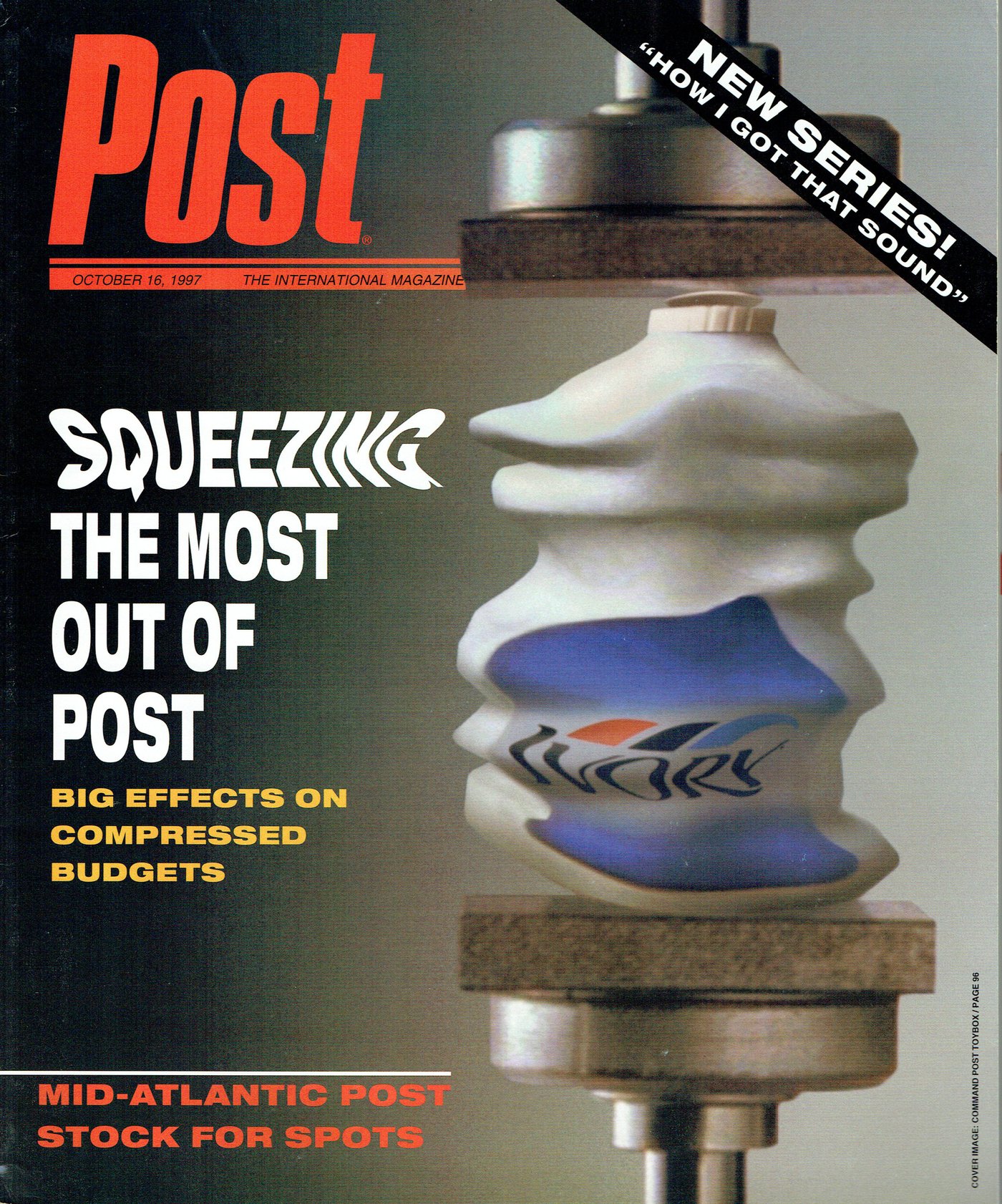 Post Magazine, October 16, 1997 cover